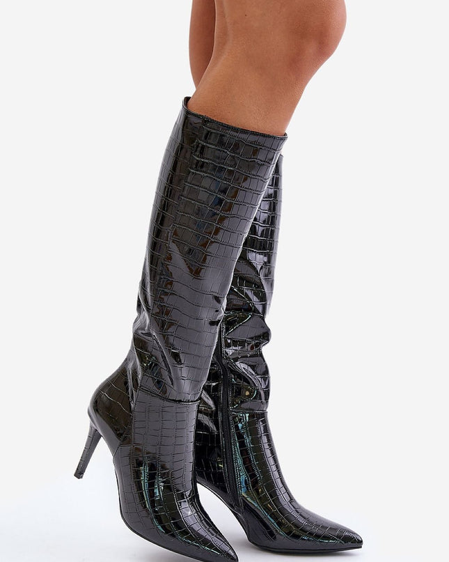 Laarzen met hoge hakken Step in style